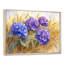 Hortensias dans le champ de seigle - hydrangées, décoration murale-1162972248-1273533129-1273533141