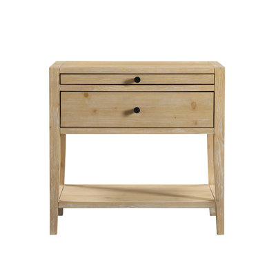 Pecor 1-Drawer Nightstand - Natural