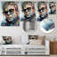 Elton - Sans cadre, impression sur métal-338504769