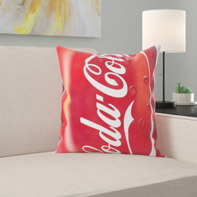 Coca Cola Throw Pillow