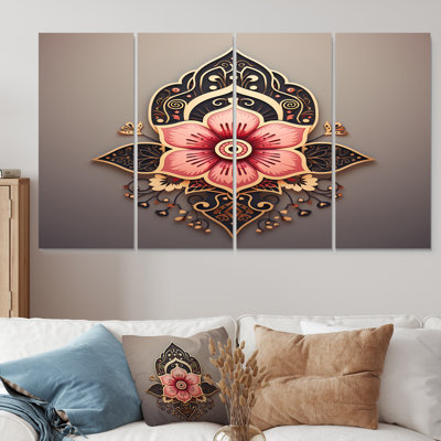 Erving - Botanicals Wall Art For Living Room 4 Piece