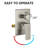 All-In-One Kit with Rough in-Valve-61250682