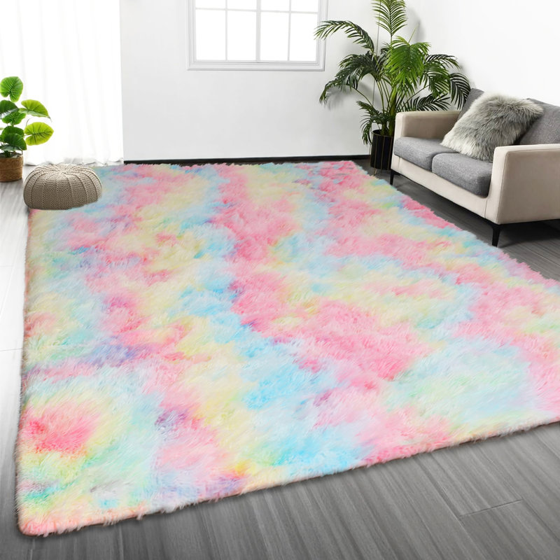 Adela Standard Shag Area Rug, Rectangle 120 x 170 cm