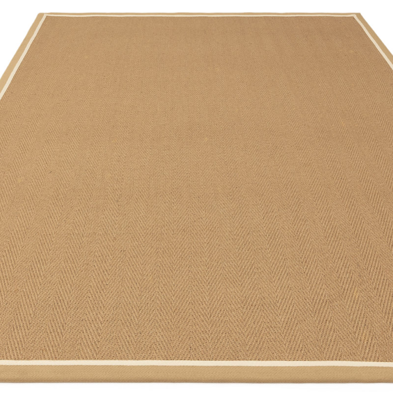 Stair Runner Sadina Herringbone, Linen Cream, Stair Runner 67 x 600 cm