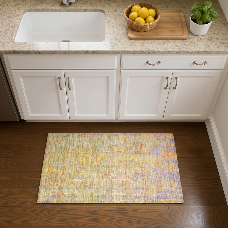 Premium Machine Washable Alaina AMF1931 Abstract Rug, Rectangle 1'8" x 2'6"