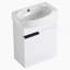 Meuble-lavabo autoportant à fermeture en douceur avec lavabo-155266593