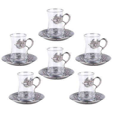 10 Oz. Irish Coffee Footed Glass Mug - 180900 - IdeaStage Promotional  Products