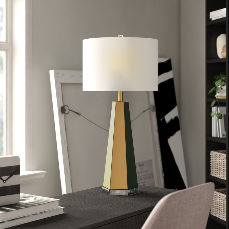 Ensemble de lampes de table dorées 31 po Alvapillai
