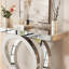 Console moderne en miroir glamour pour salon / foyer