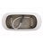 Chaylynn 59'' x 28'' Soaking Acrylic Bathtub-1350100024