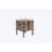 Tectona Rectangle Rattan Coffee Table - 27.5x27.5x14" - Teak-1868991511