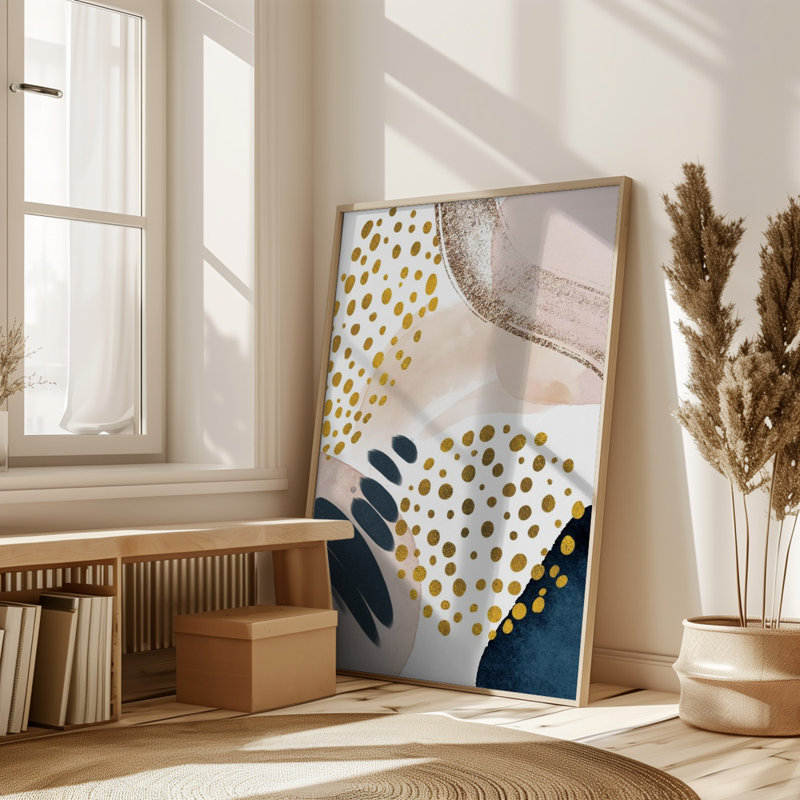 Smooth Abstract by Sally Ann Moss - Wrapped Canvas Print, 50.8cm H x 50.8cm W