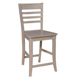 Roma Solid Wood Counter Stool