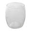 Verres à boire en verre gravé à l'eau-forte avec motif de palmier