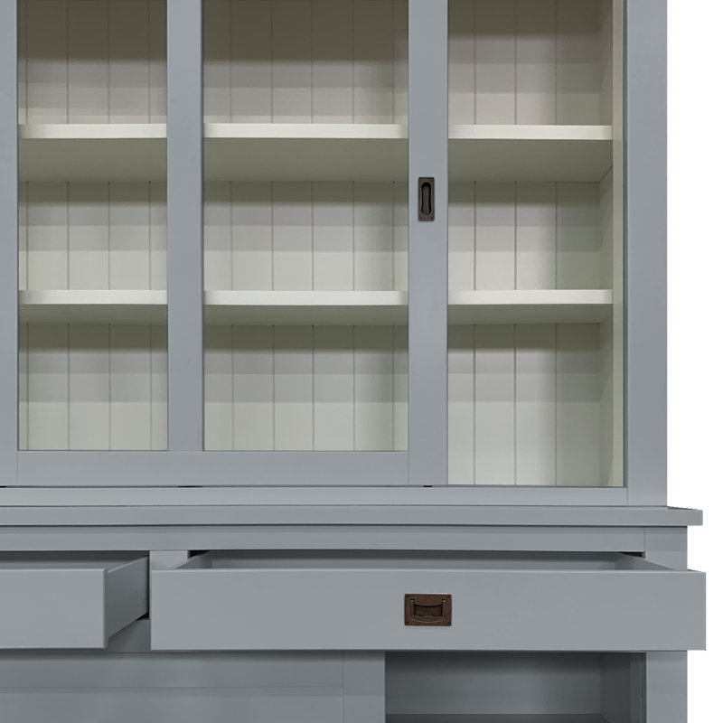 Antione Display Cabinet, Grey 
