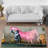 Chic Non Woven Printed Rug Featuring an Intricate Geometric Pattern and Vibrant Hues for a Stylish Addition to Your Home Décor-688714014