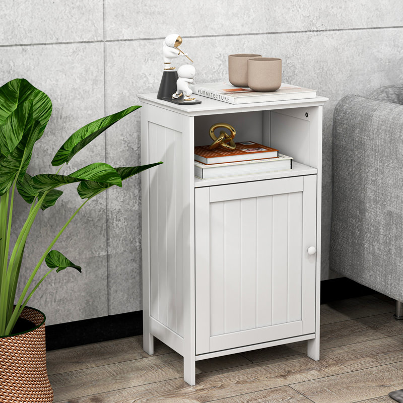 Rangement pour salle de bain Bortolo, Blanc