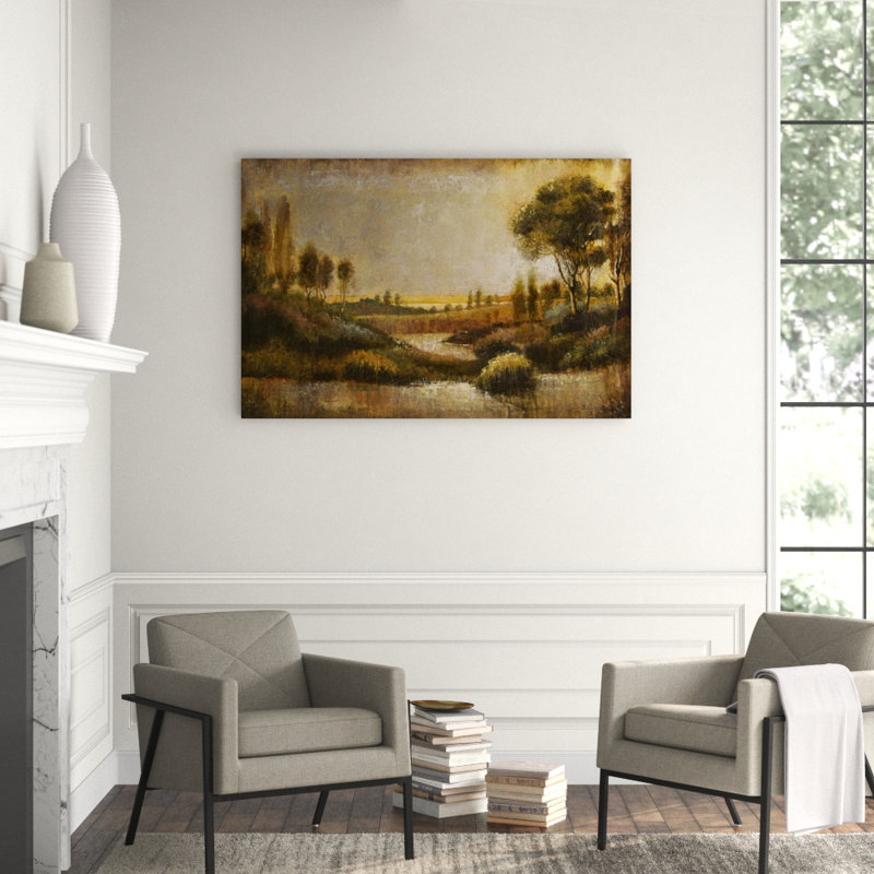 Awakings Painting by John Douglas, Glass Coat, 24" H x 36" W