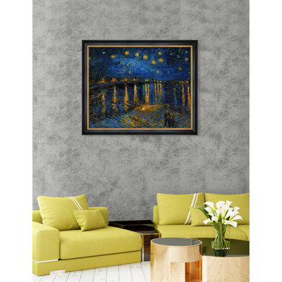 Impression sur toile encadrée