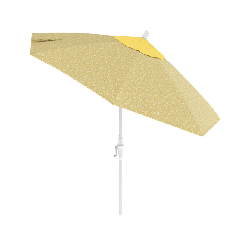 Parasol de marché 9 pi Santana Praneeth, Palmetto Sawgrass - Pacifica Premium