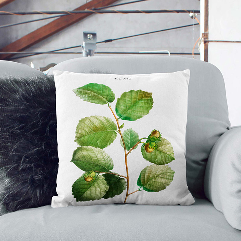 Square Throw Cushion, 40cm H x 40cm W x 15cm D