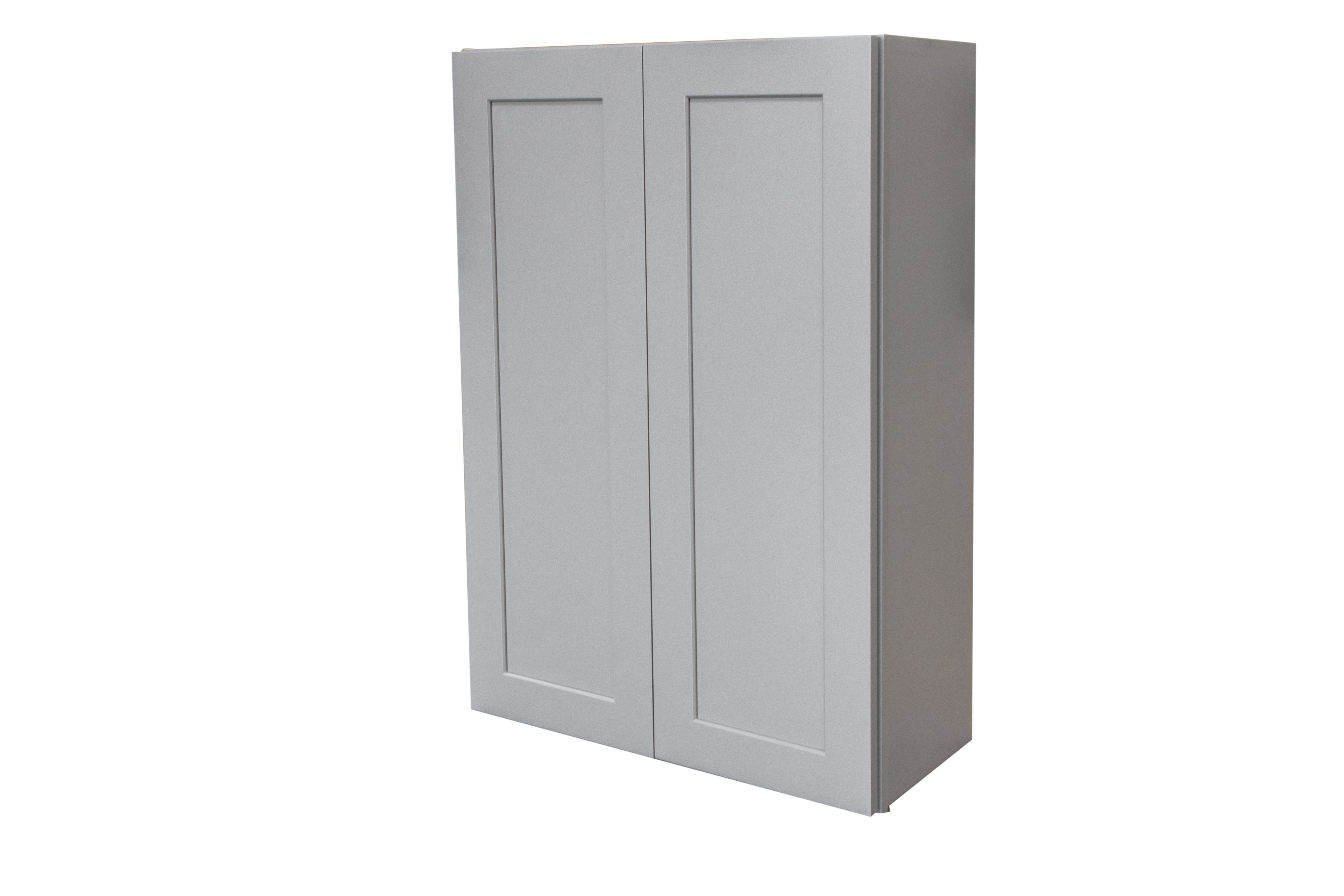 Cabinets.Deals Grey Shaker Double Door Wall Cabinet 42" H | Wayfair