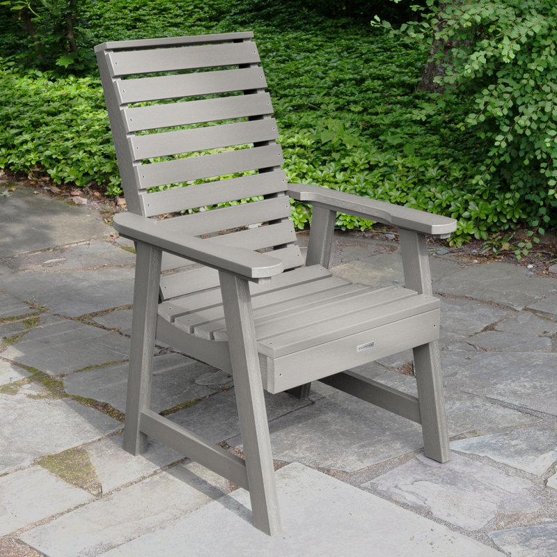 Chaise de patio Moroney, Gris havre