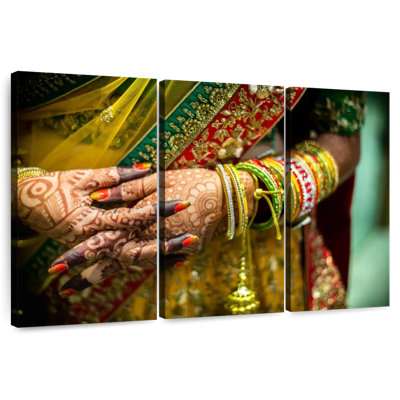 Mariée indienne traditionnelle Senne