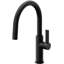 Corsano Contemporary Pull Down Kitchen Faucet with Button Sprayer Low Arc Spout and FB Series Handle-1315548032