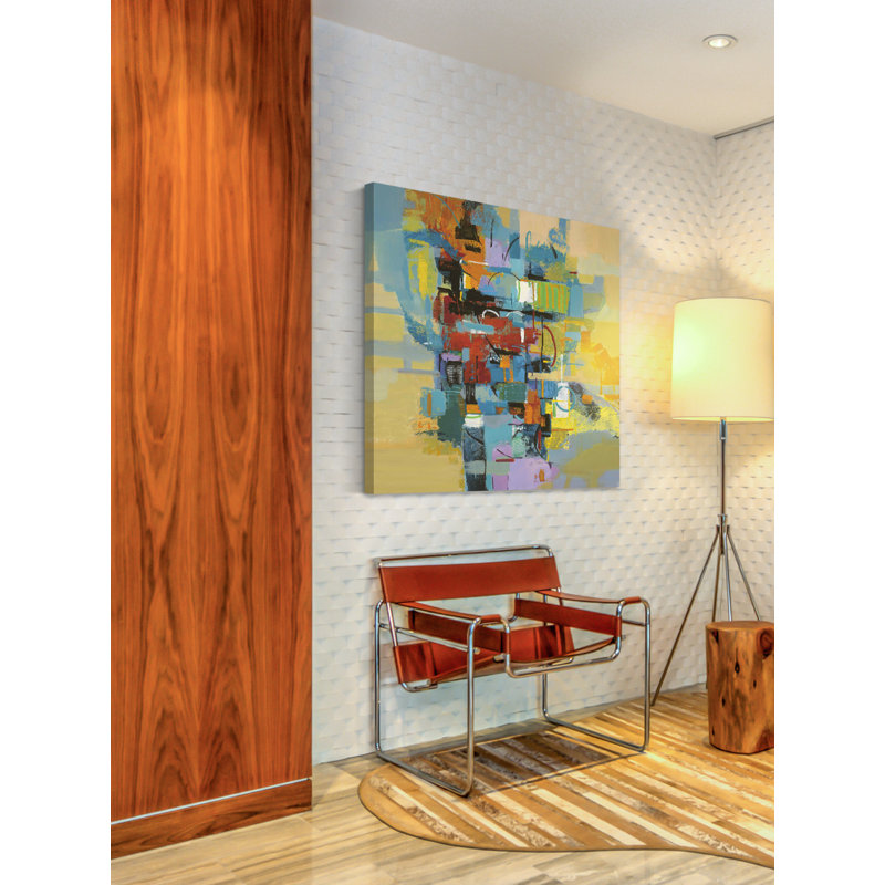 Julie Joy - Wrapped Canvas Painting, 122cm H x 122cm W x 3.81cm D