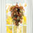 27"H Fall Pumpkin Leaf Teardrop