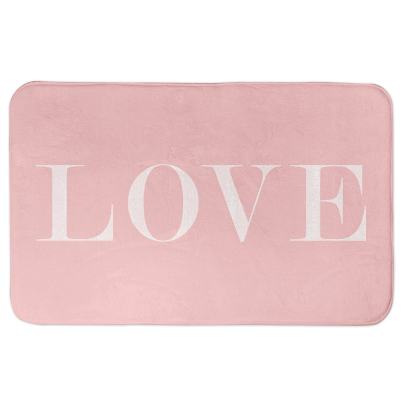 Tapis pour salle de bain love Ferreira