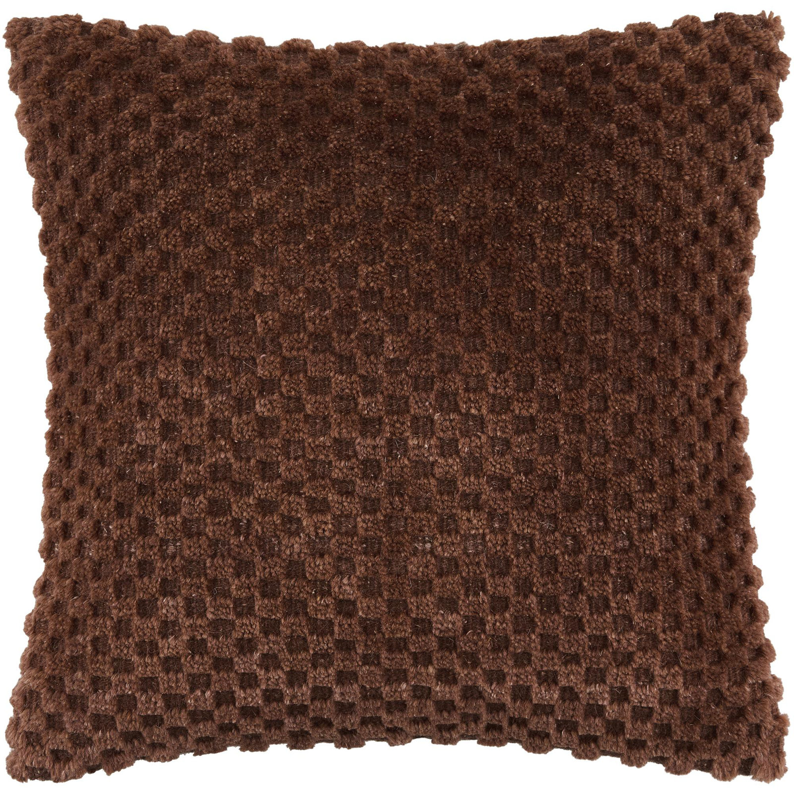 Cotton Pillow Cover, Pillow Cover Only - No Insert, Red, Square 18"