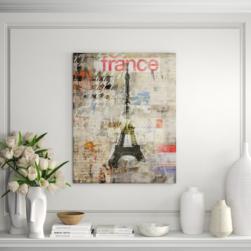 Made In France Print by Chelsea Art Studio, 38" H x 30" W, Outdoor