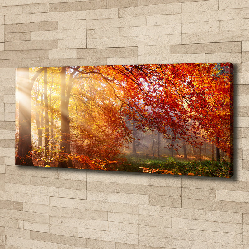 Autumnal Forest - Wrapped Canvas Print