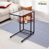 Glass Top End Table