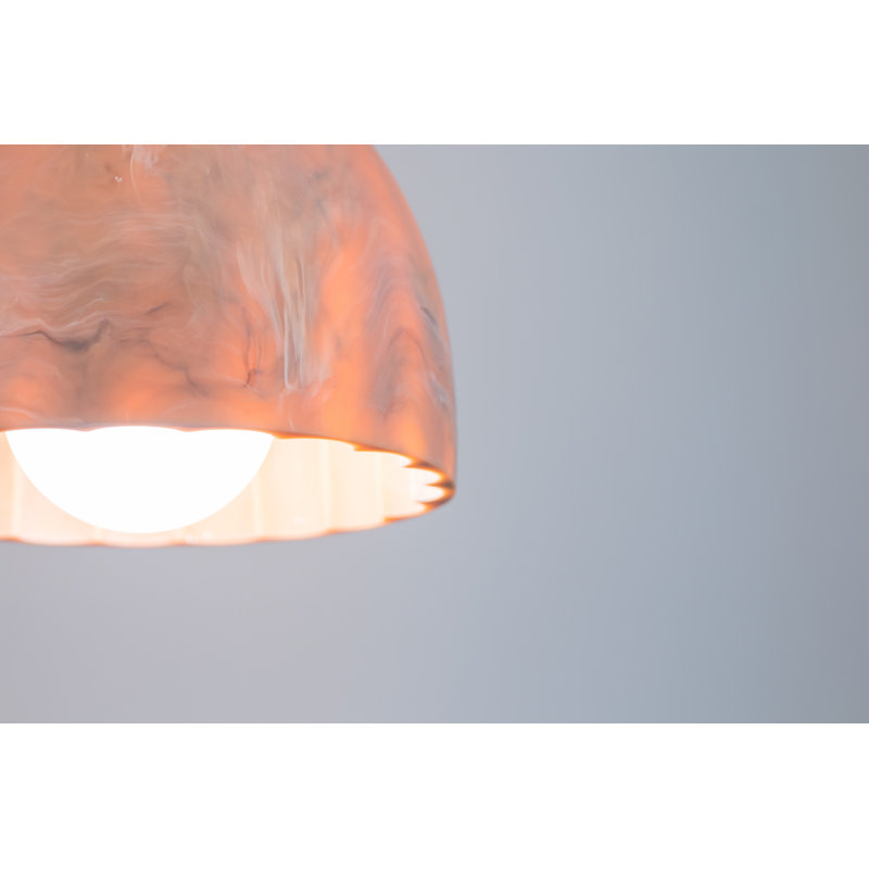 Doric 1 - Light Pendant, Matte Rose