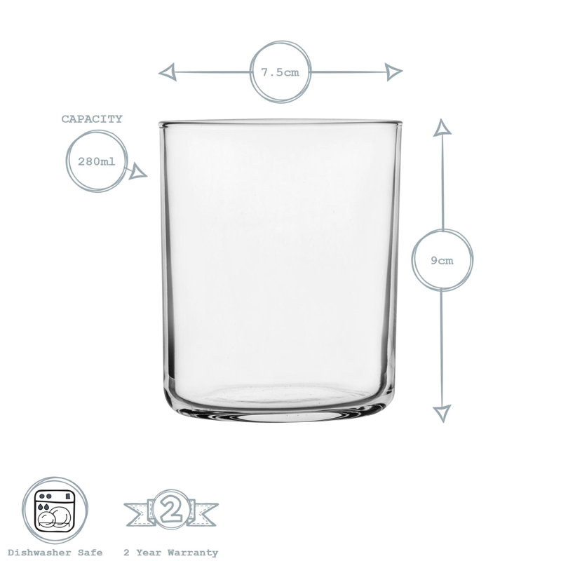 Aere Water Glasses - 280ml