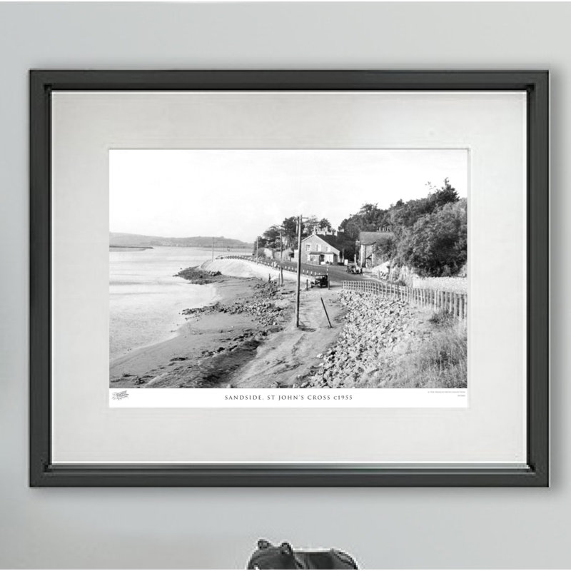 Sandside, St Johns Cross C1955 - Single Picture Frame Print, 45cm H x 60cm W x 2.3cm D