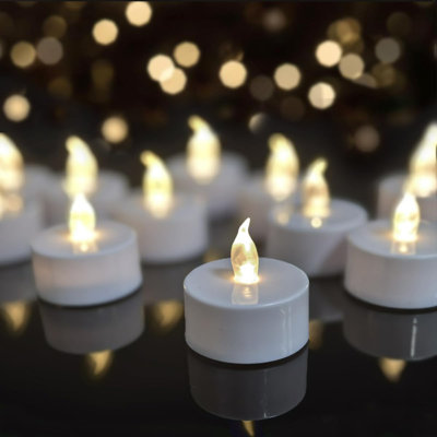 Flameless Tealight Candle with Plastic Holder