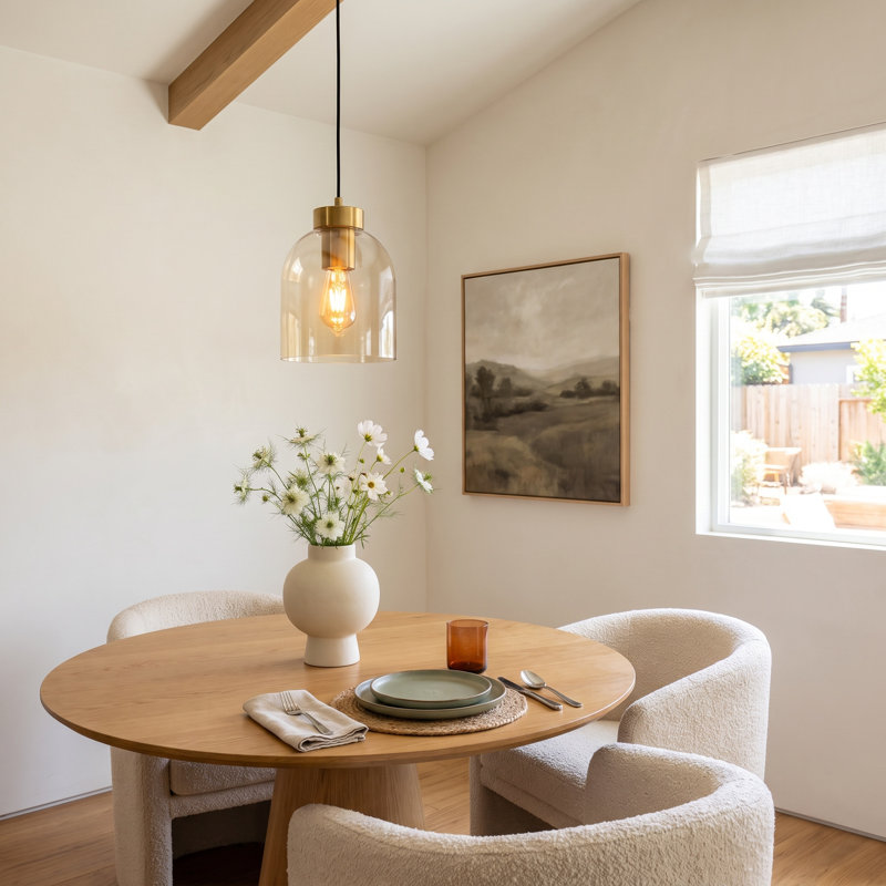 Gemma 1 - Light Single Pendant, Brass