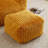 Comfortable Corduroy Bean Bag Chair with Ottoman - Plush Foam Fill, Soft Seating for Your Living Room-900517660