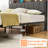 King Size Bed Frame with 2 Storage Drawers and Charging Station, Linen Upholstered Platform Bedframe with Storage Headboard, No Box Spring Needed, Noise Free, Easy Assembly, Grey-1630373721