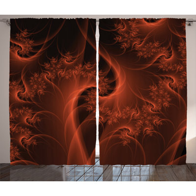 Nathanael Semi Sheer Curtain Pair