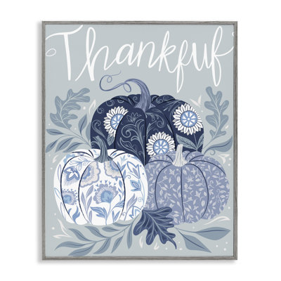  «Thankful Ornate Floral», estampe numérique par Arrolynn Weiderhold