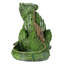 Statue de chameleon voile