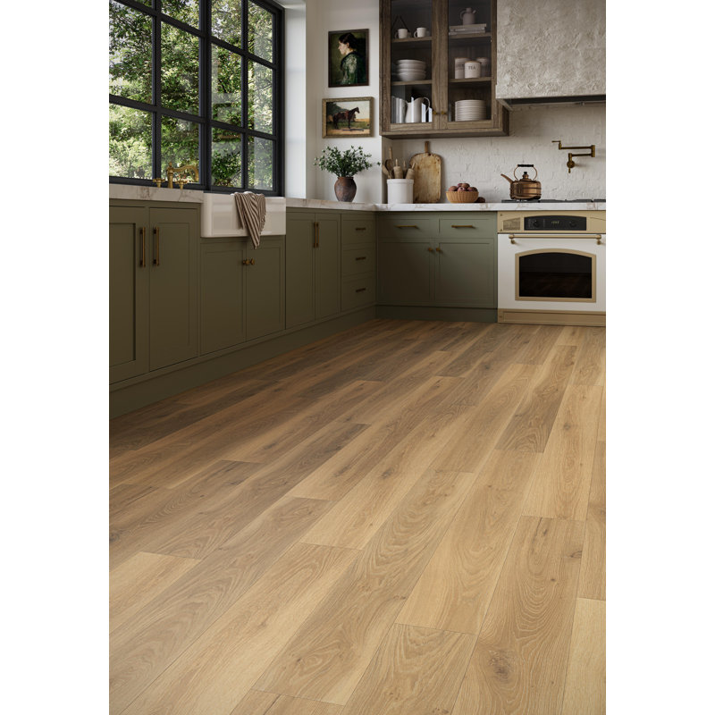 Planche de vinyle de luxe ADURA®Flex avec Microban® Highland Oak 7,25 po x 48 po x 2,5 mm avec couche d'usure de 20 mil