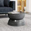 Élégante table basse en fer de conception - ajoute du charme à la maison élégante du salon Grace
