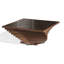 Table basse en placage de noyer naturel modèle Frezia