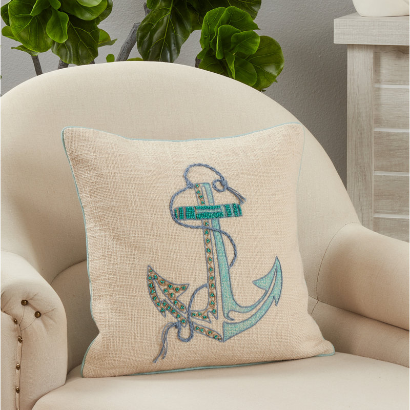Hermosa Collection Embroidered Cotton Pillow Cover